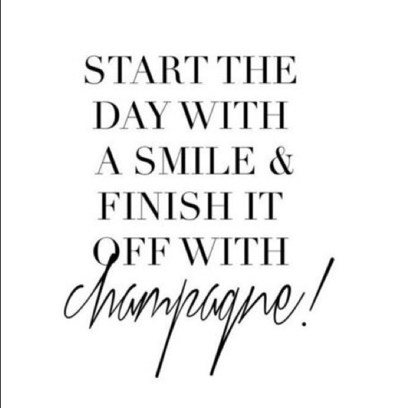 but first, champagne. Art - framed message. - Picture 12 of 16